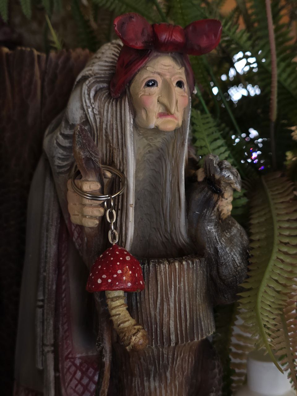 оберег "магический гриб мухомор"